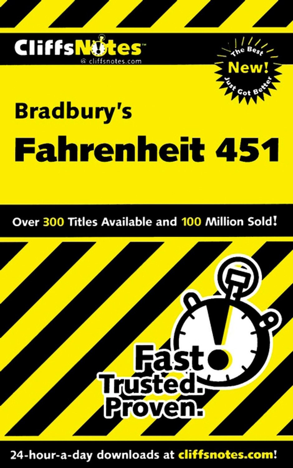 CliffsNotes on Bradbury’s Fahrenheit 451