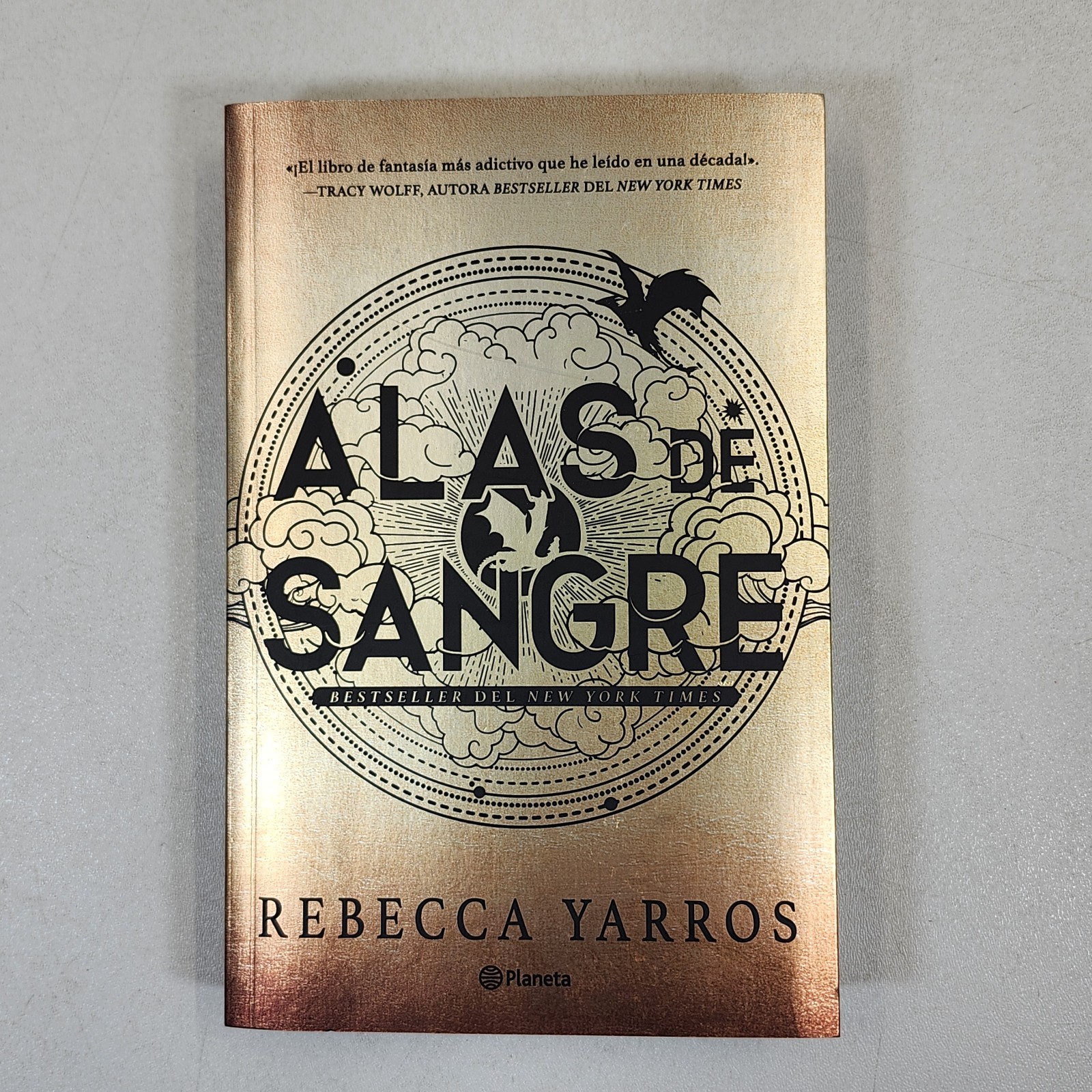 Fourth Wing Spanish Edition ALAS DE SANGRE Rebecca Yarros Paperback Book 2023