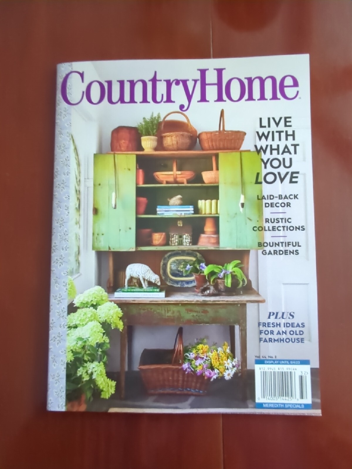 COUNTRY HOME MAGAZINE- TISP SPECIAL 2023- Vol 44-2 LIVE WITH WHAT YOU LOVE – RP