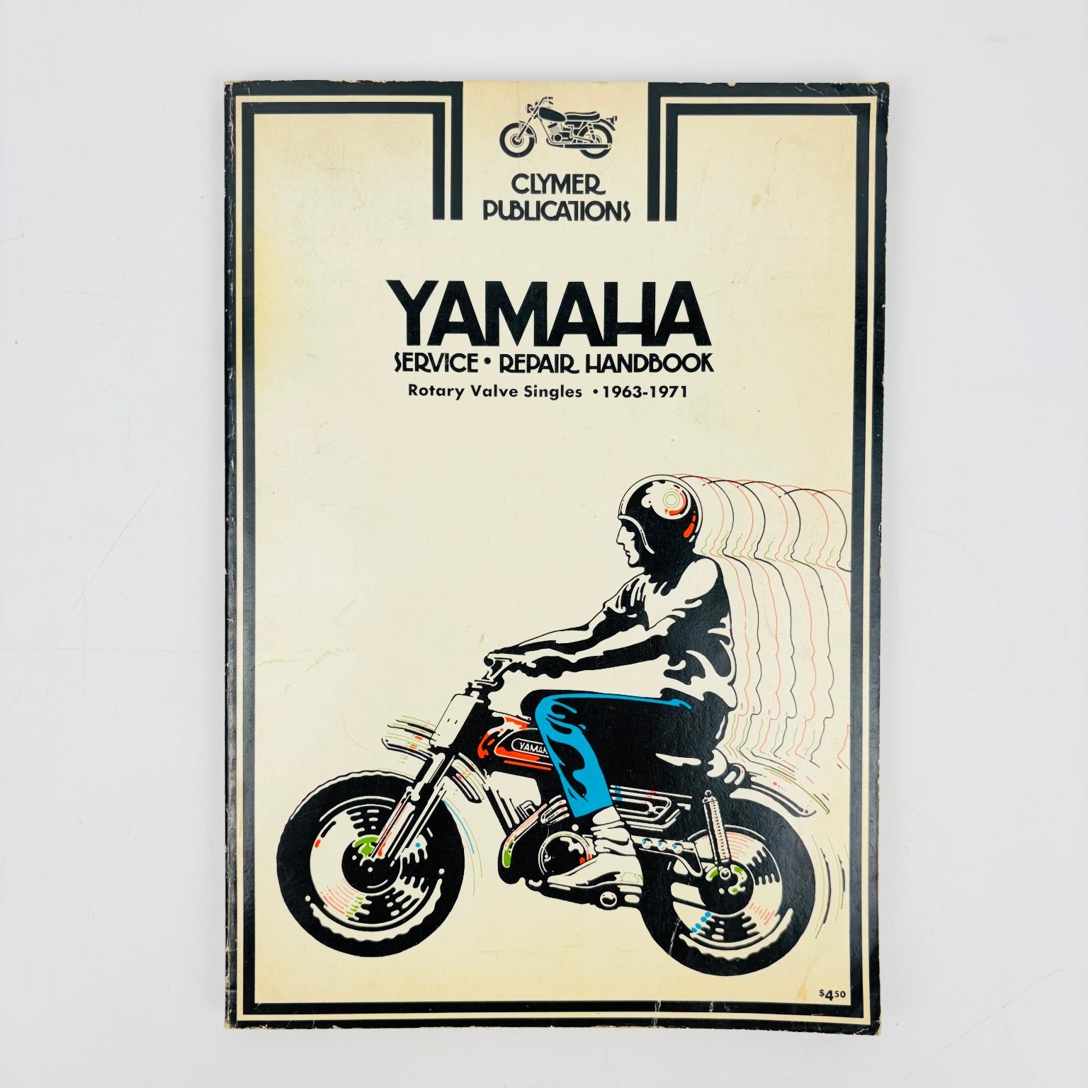 Yamaha Service Repair Handbook Rotary Valve Singles 1963-1971 1st Print Clymer