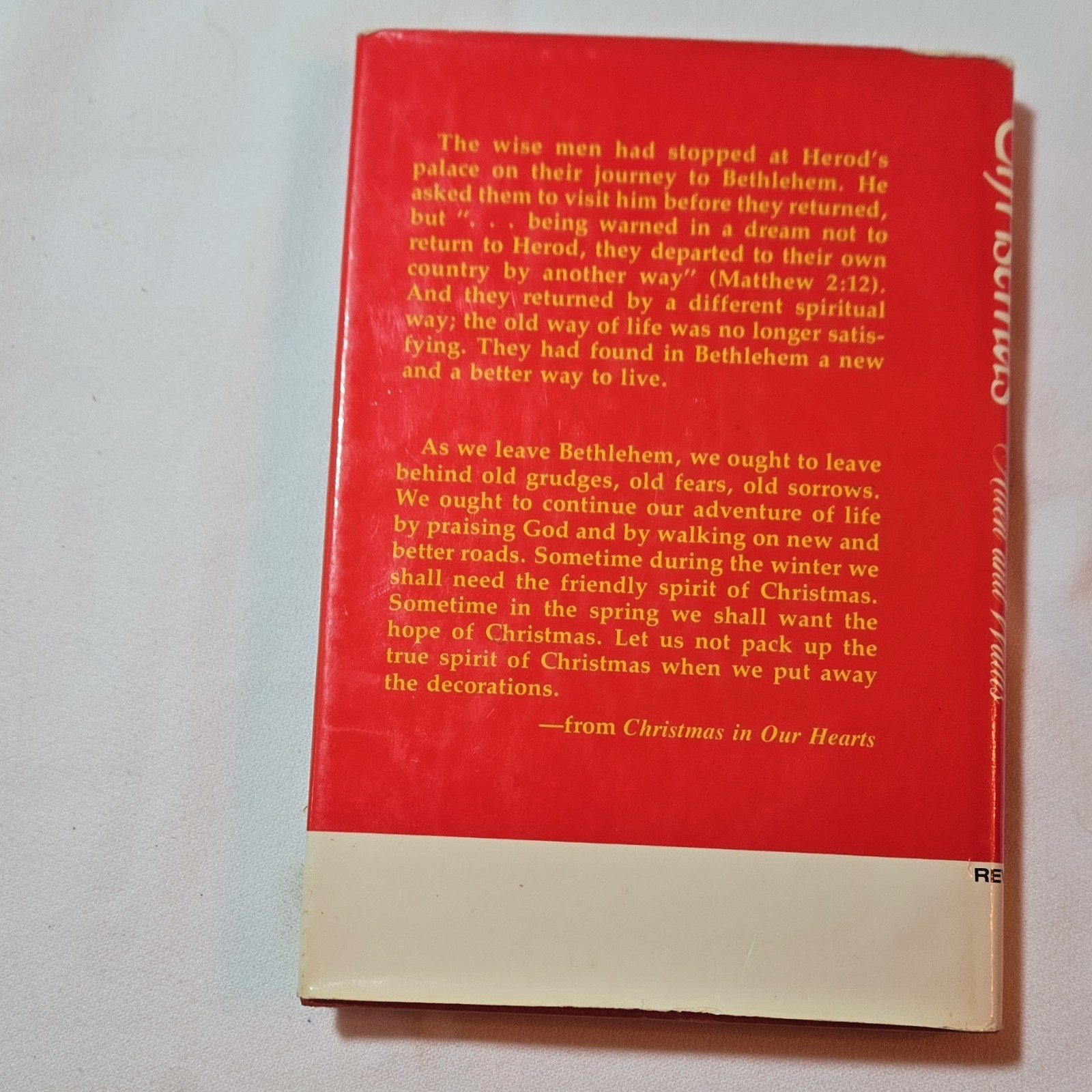 Fleming H. Revell Company Christmas HC Charles L. Allen & Charles L. Wallis