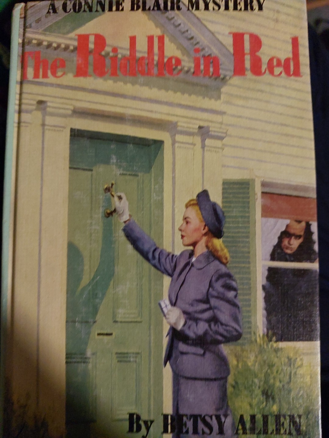 Connie Blair The Riddle in Red Grosset And Dunlap Hardback